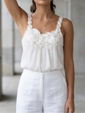 Beautiful Lace Summer Top.